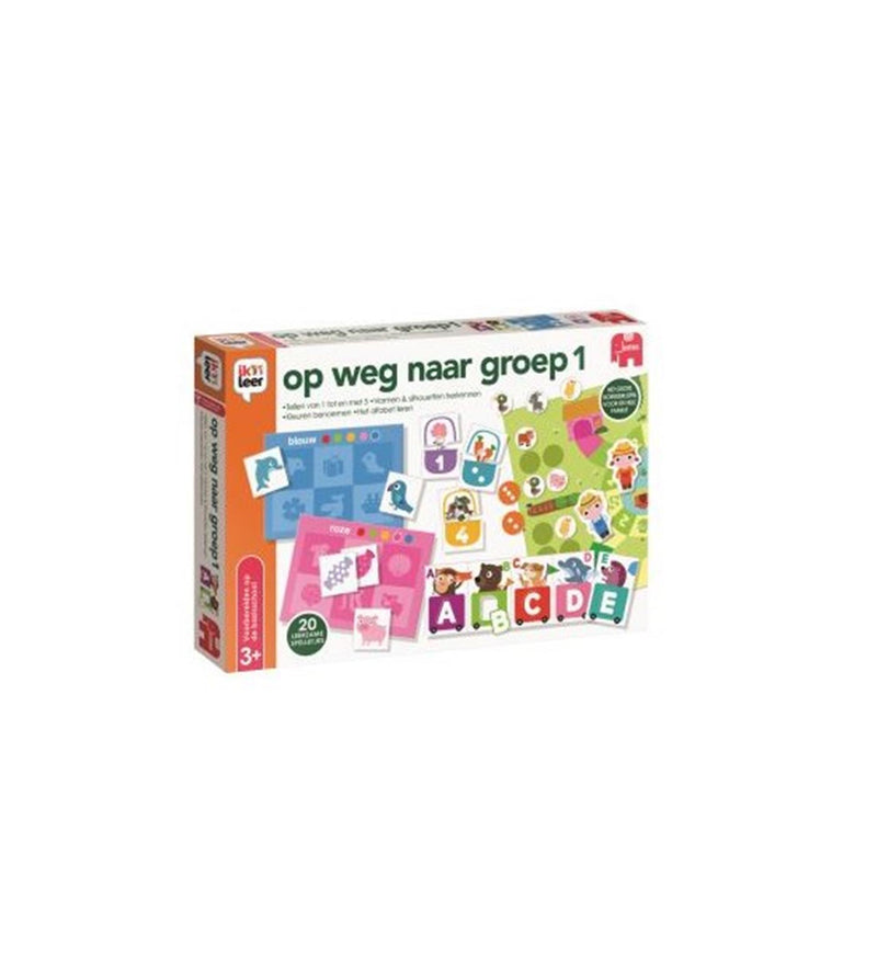 Load image into Gallery viewer, Jumbo ik leer op weg naar groep 1 educatief spel
