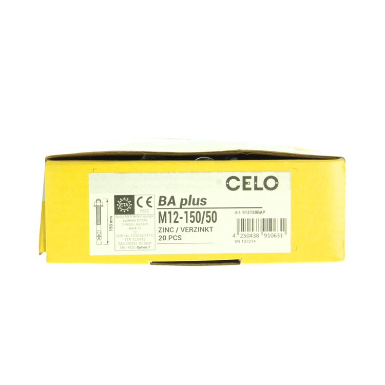 Load image into Gallery viewer, Celo 1066922 - quick fix anker ba plus 12-150 50 verzinkt 20 stuks | 2 stuks

