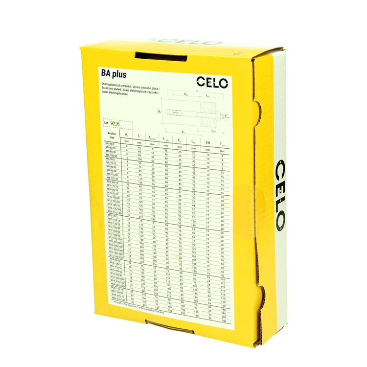 Load image into Gallery viewer, Celo 1066922 - quick fix anker ba plus 12-150 50 verzinkt 20 stuks | 2 stuks

