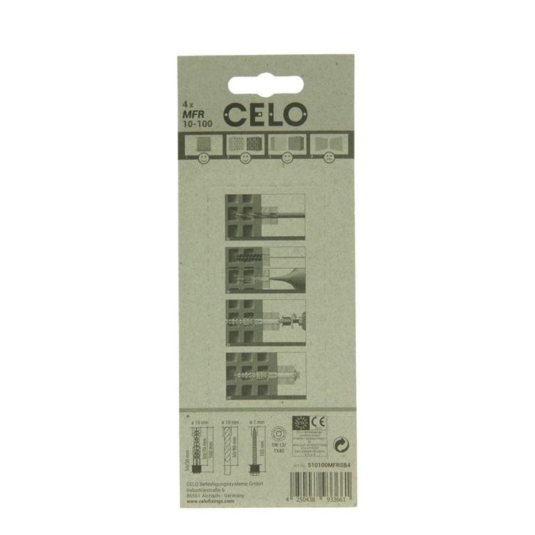 Load image into Gallery viewer, Celo 1065496 - multifunctionele raamplug mfr 10-100 sb ssks | 5 stuks
