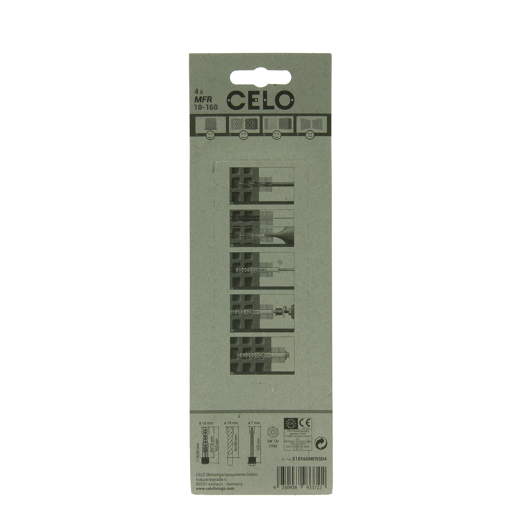 Load image into Gallery viewer, Celo 1065499 - multifunctionele raamplug mfr 10-160 sb ssks | 5 stuks
