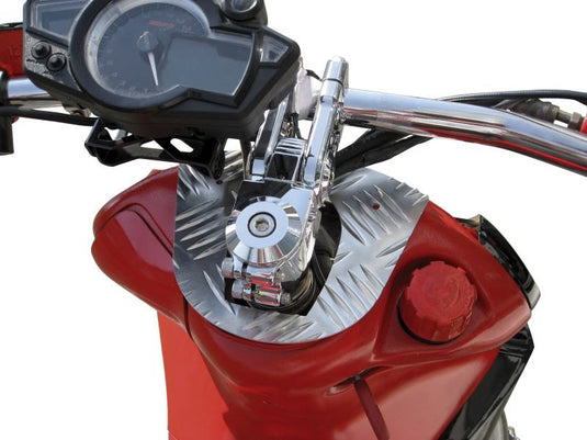 Opticparts df afdekkap down-hillstuur gilera runner (tot 08 2005) aluminium