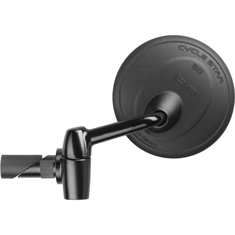 Load image into Gallery viewer, Busch muller spiegel voor e-bike busch müller cycle star ø80 mm zwart
