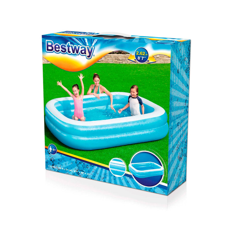 Load image into Gallery viewer, Bestway familiezwembad rechthoek, 262cm
