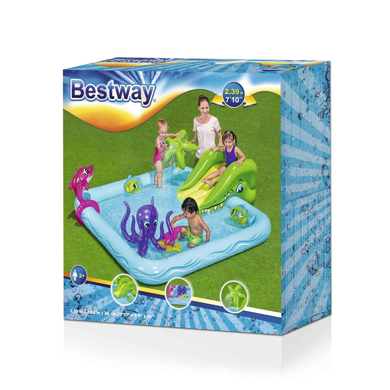 Load image into Gallery viewer, Bestway playcenter fabtastic aquarium, 239x206x86cm
