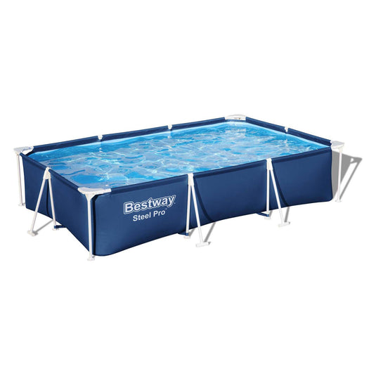 Bestway zwembad steel pro set rechthoek, 300cm