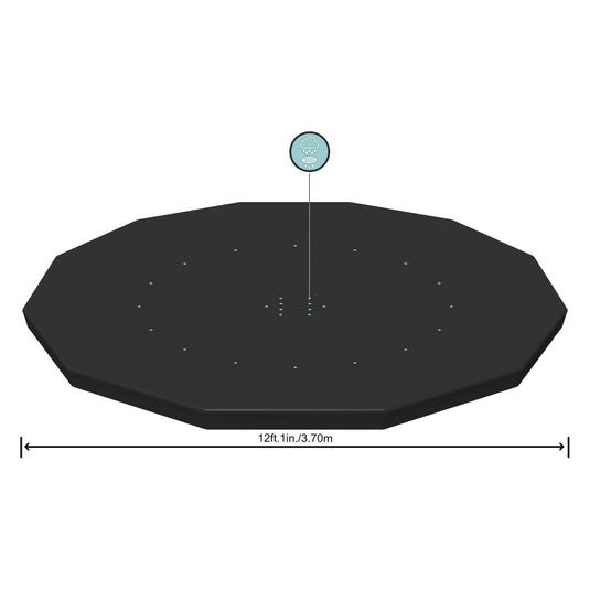 Bestway afdekzeil rond, 360 366cm