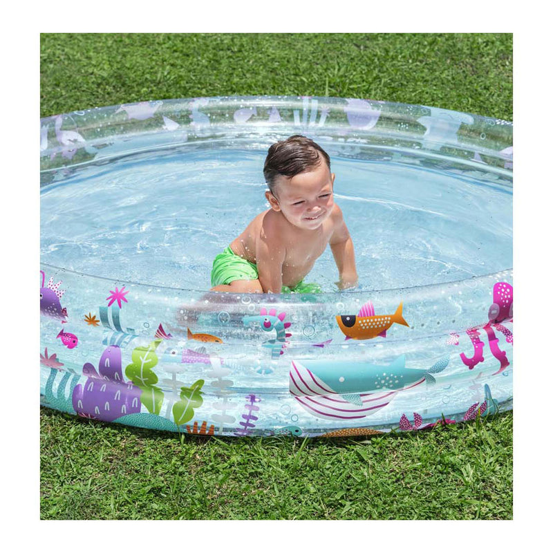 Load image into Gallery viewer, Bestway kinderbad rond onderwaterleven, 183cm
