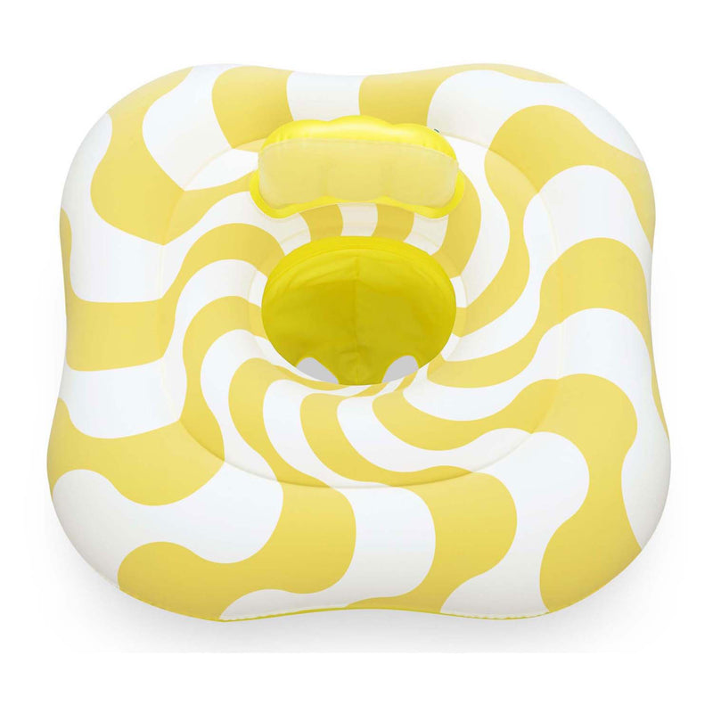 Load image into Gallery viewer, Bestway zwemzitje comfort plush babyboot zwembad 1-2 jaar multicolor.
