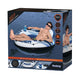 Bestway hydro force rapid rider single tube zwemring, 122cm