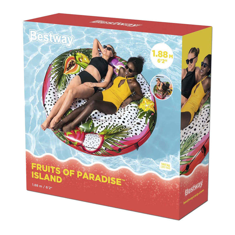 Load image into Gallery viewer, Bestway fruits of paradise island opblaas drijfeiland
