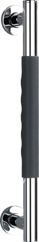 Wenko wandgreep secura 40cm rvs met anti-slip softtouch handvat - veiligheidsgreep - wandbeugel - badgreep - belastbaarheid max. 120 kg - tüv getest, gekeurd en gecertificeerd