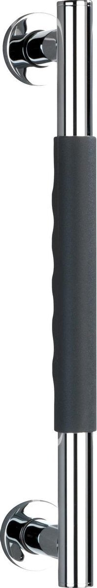Wenko wandgreep secura 40cm rvs met anti-slip softtouch handvat - veiligheidsgreep - wandbeugel - badgreep - belastbaarheid max. 120 kg - tüv getest, gekeurd en gecertificeerd