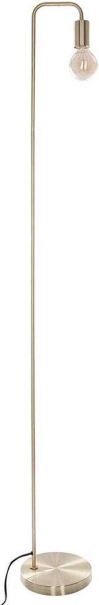 Merkloos sans marque metalen vloerlamp staande lamp goud