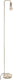 Merkloos sans marque metalen vloerlamp staande lamp goud