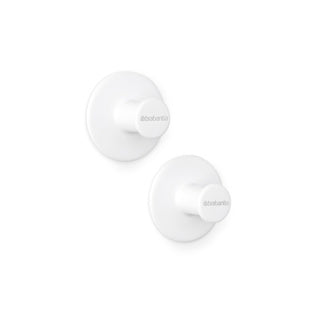 Load image into Gallery viewer, Brabantia renew handdoekhaakjes, set van 2 - white | 2 stuks
