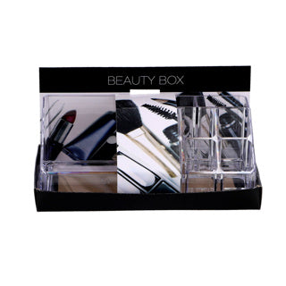 Load image into Gallery viewer, No brand cosmetica opbergbakje 17,5 x 9,5 x 6,5 cm | 3 stuks
