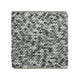 Via chasse toiletmat dark grey 60 x 60 cm caorle | 2 stuks