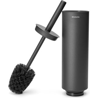 Brabantia mindset wc borstel met houder - vrijstaand en hangend - mineral infinite grey