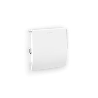 Brabantia renew toiletrolhouder met klep - white | 2 stuks