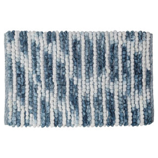 Sealskin vintage badmat 50x80 cm blauw