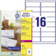 Gerecycleerde etiketten voor laserprinters quickpeel lr7162-100 99,1x33,9mm