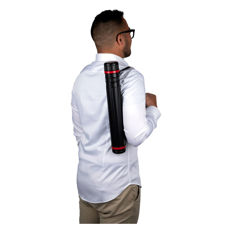 Load image into Gallery viewer, Tekenkoker Uitschuifbaar met Draagriem, 70cm
