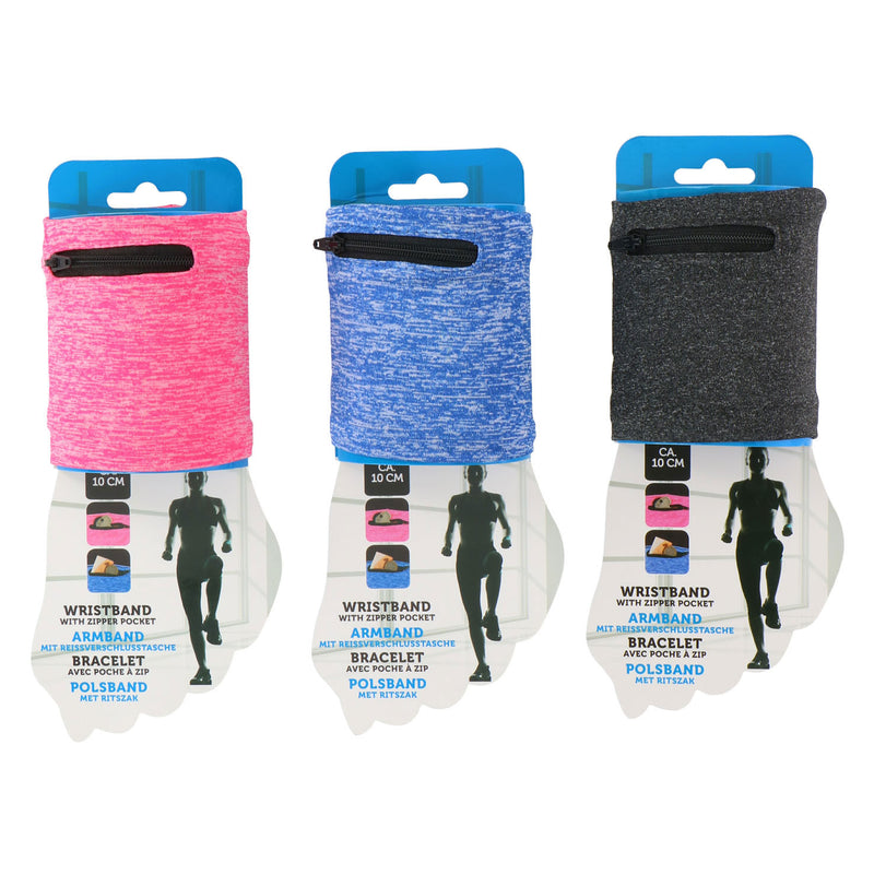 Load image into Gallery viewer, Polsband met Opbergvakje en Rits
