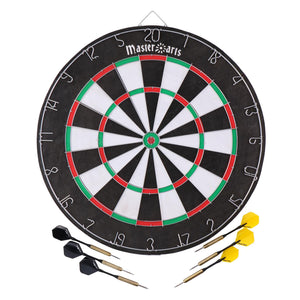 Master darts dartbord met pijlen