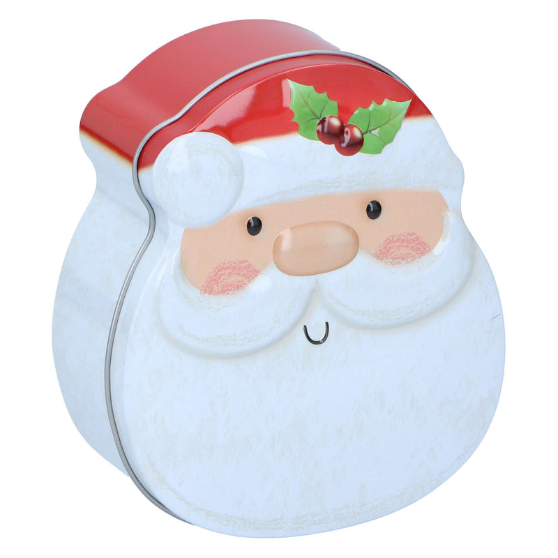 Load image into Gallery viewer, Tinnen kerst voorraadblik voor koekjes
