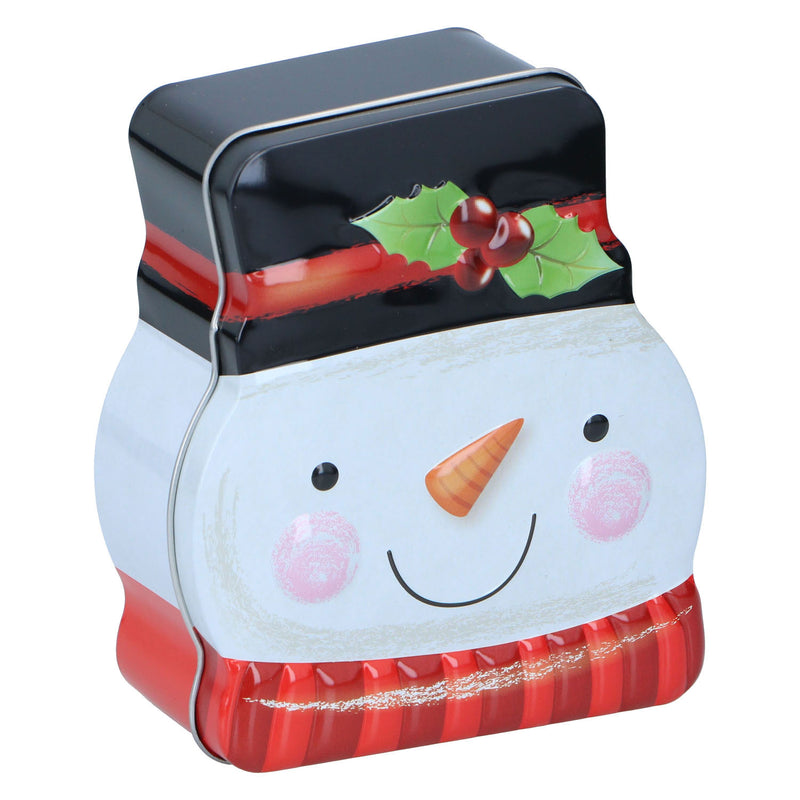 Load image into Gallery viewer, Tinnen kerst voorraadblik voor koekjes
