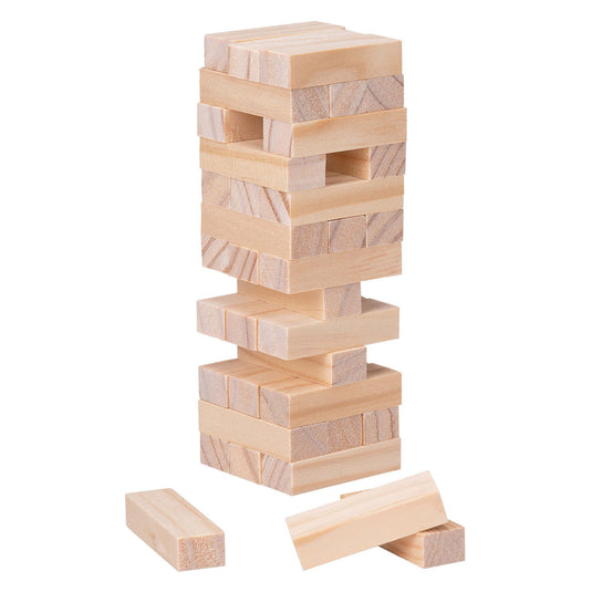 Houten mini stapelspel, 36dlg.