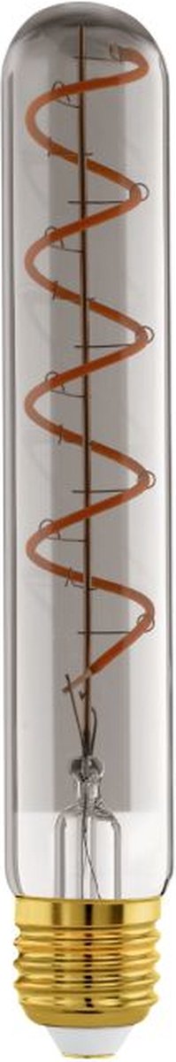 Eglo led lamp - e27 - ø 3 cm - t30 - smoke - 1700k