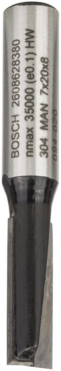 Bosch - vingerfrezen 8 mm, d1 7 mm, l 20 mm, g 51 mm