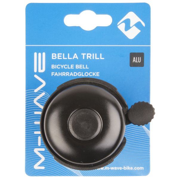 Load image into Gallery viewer, M-wave fietsbel bella trill ø53mm - zwart
