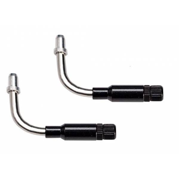 Load image into Gallery viewer, Elvedes Verstelbare V-brake bochtjes 90°Elvedes RVS kort model (2 stuks)
