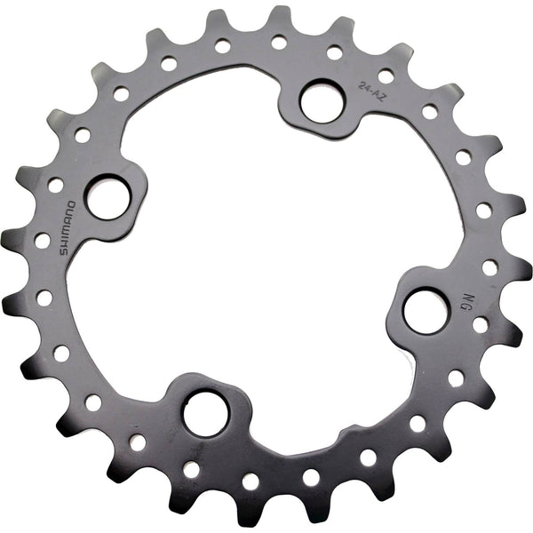 Shimano chainring Deore 10V 24T Y1RP24000 M617 black