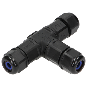 Orno waterdichte kabelverbinder 3-aderig - t splitter - snelkoppeling - ip68 connector (lasdoos kabeldoos kabelmof)