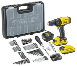 Stanley fatmax v20 - schroefmachine - 18v - 2x2.0ah - klopboormachine