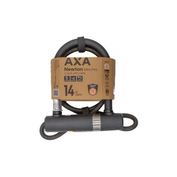 Load image into Gallery viewer, Axa slotset newton pro u-lock mini
