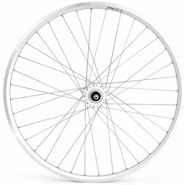 Shimano voorwiel 28 x 1 4'' aluminium zac 2000 velg - dh-c3000-3n naafdynamo - velgrem - zilver
