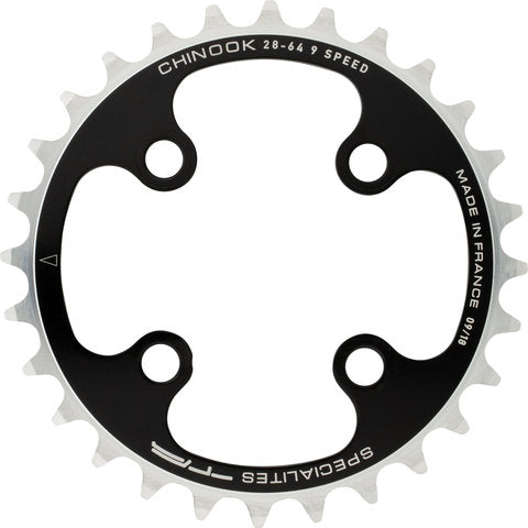 Ta chinook chainring, 4-arm, inner, 64 mm bolt circle diameter