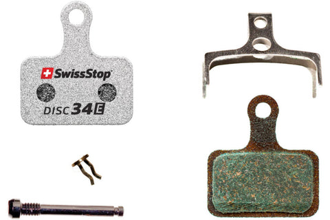 Swissstop - remblok set disc 34 e - shimano, trp, tektro, rever