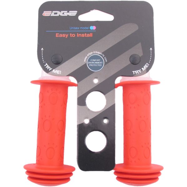 Load image into Gallery viewer, Edge Kiddy Kinderfiets Handvatten - 96mm, Rood
