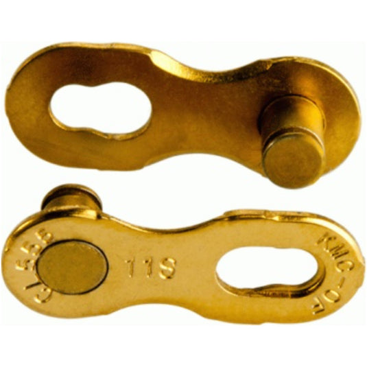 KMC MISSING LINK 11R Ti-N Gold 5.2mm - Zilver