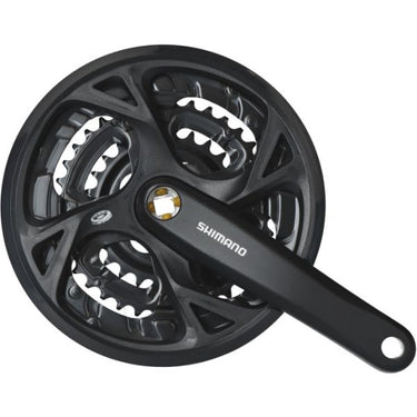 Shimano Crankstel M371 9-Sp 48X36X26 T 175Mm Zwart