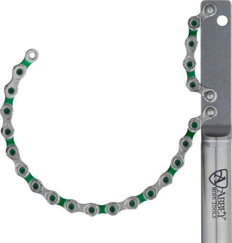 Load image into Gallery viewer, Abbey bike tools whip-it chain whip f.crombie tool dual sided team issue
