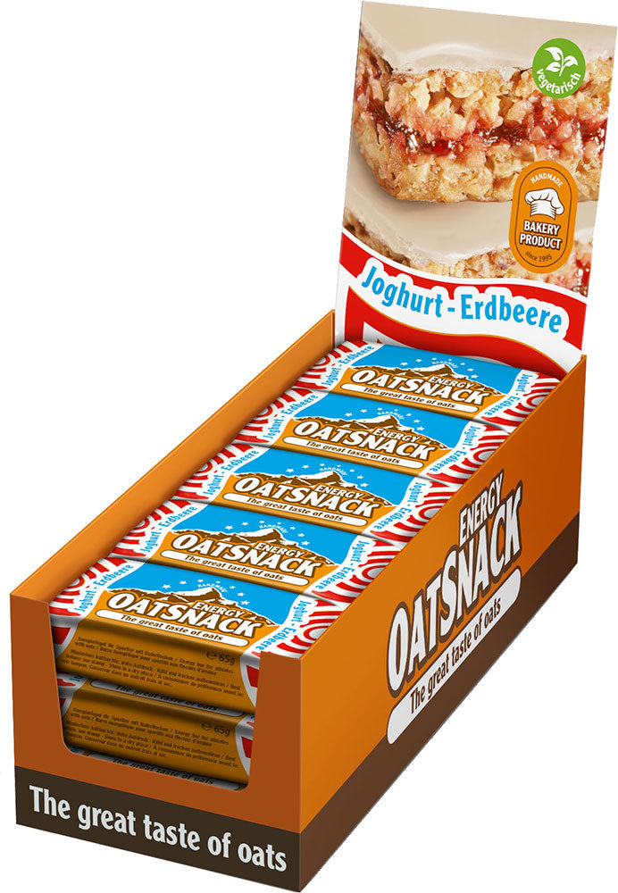 Load image into Gallery viewer, Oatsnack energy bar box of 15

