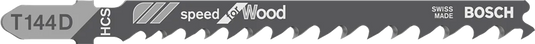 Bosch decoupeerzaagblad t144d (5st)