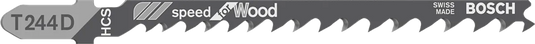 Bosch decoupeerzaagblad t244d (5st)